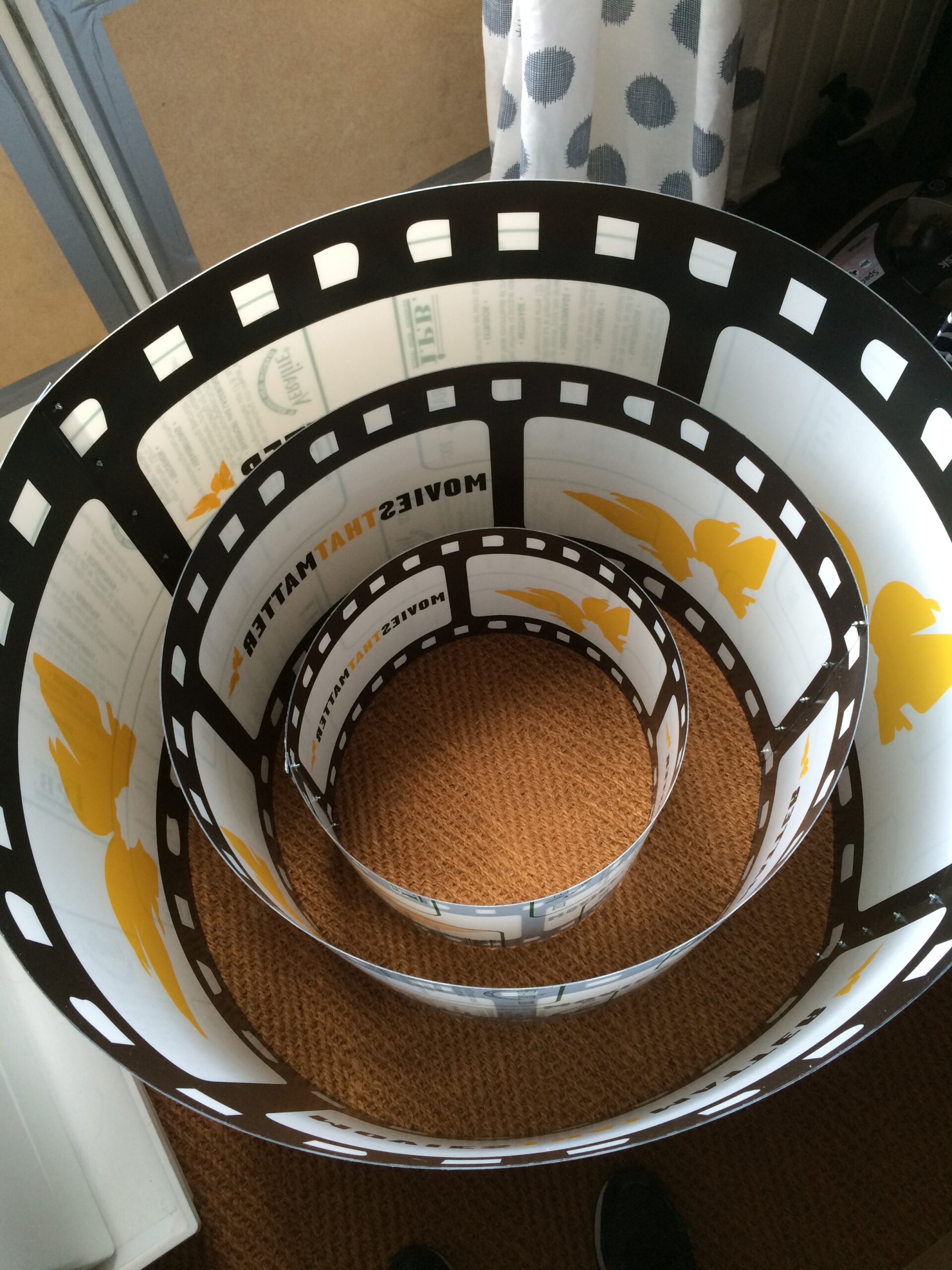 Ontwerp lampenkappen | Movies That Matter Festival | Den Haag | 2015