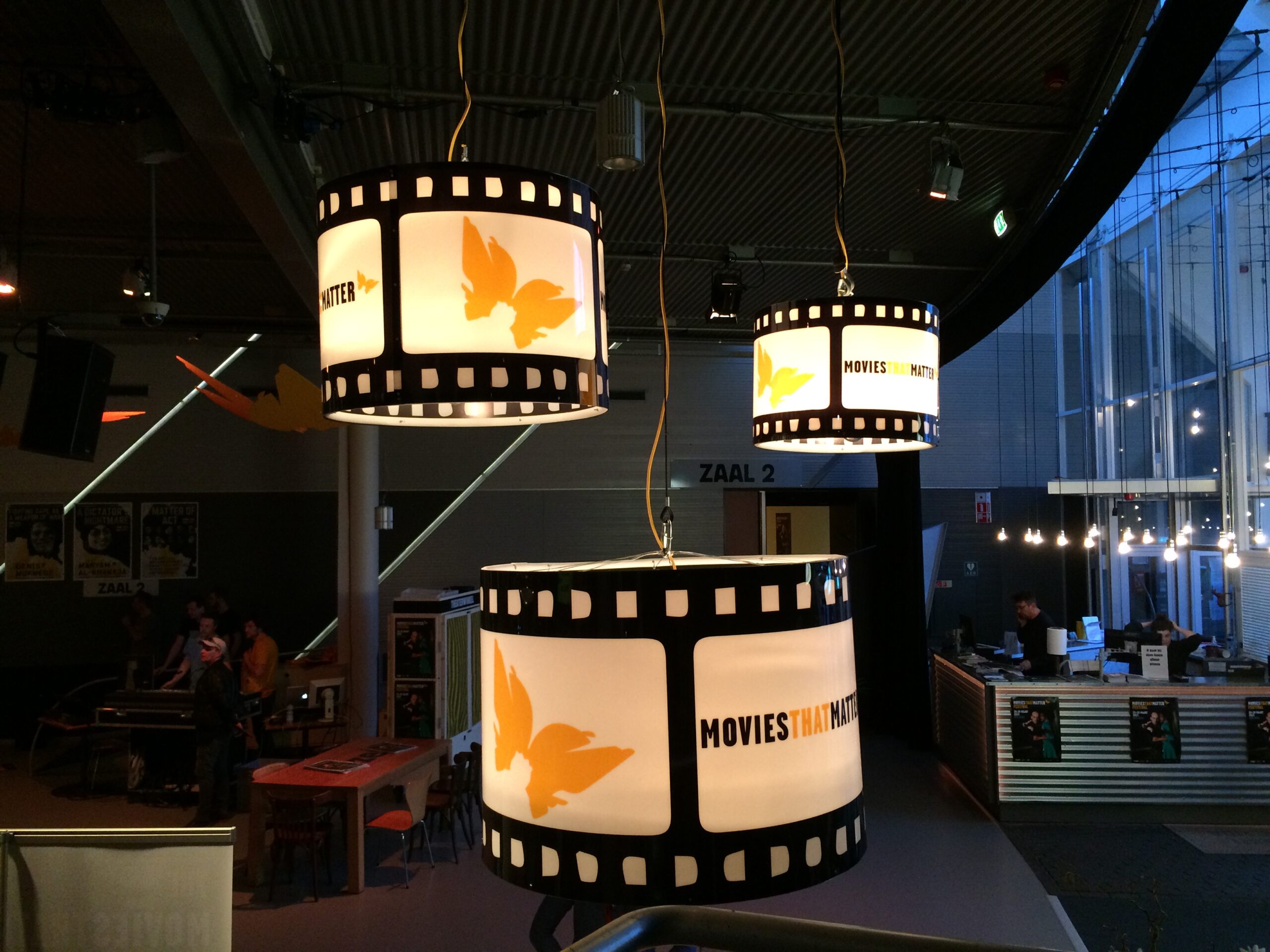 Ontwerp lampenkappen | Movies That Matter Festival | Den Haag | 2015