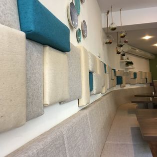 Akoestische panelen| Restaurant Elea | Rijswijk | 2017